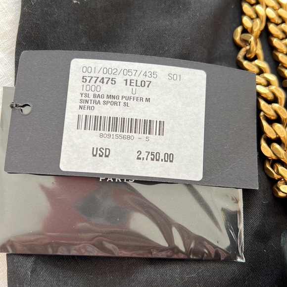 Saint Laurent Puffer Medium Quilted Leather Shoulder Bag - Picture 11 of 15